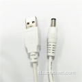 USB ke kabel pengisian daya DC 5V 2A